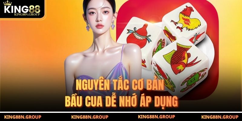Nguyên tắc cơ bản bầu cua dễ nhớ áp dụng